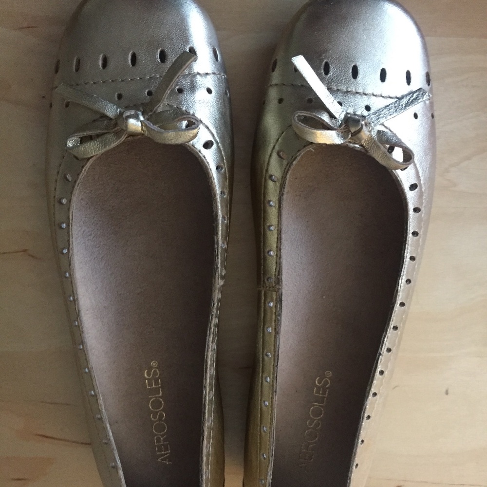Aerosoles, Gold Flats, Various brands